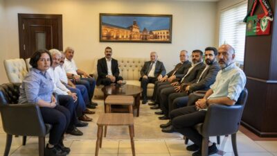 Diyarbakır Büyükşehir Belediyesi Eşbaşkanı Doğan Hatun, Gelecek Partisi Genel Başkan