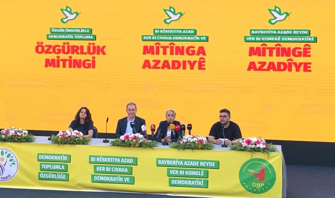 Abdullah Öcalan’ın özgürlüğü için 27 Haziran’da Van ve Mersin’de 28