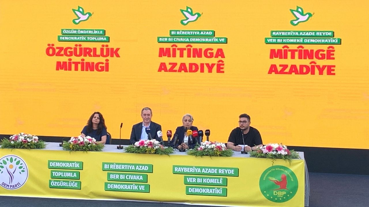 Abdullah Öcalan’ın özgürlüğü için 27 Haziran’da Van ve Mersin’de 28