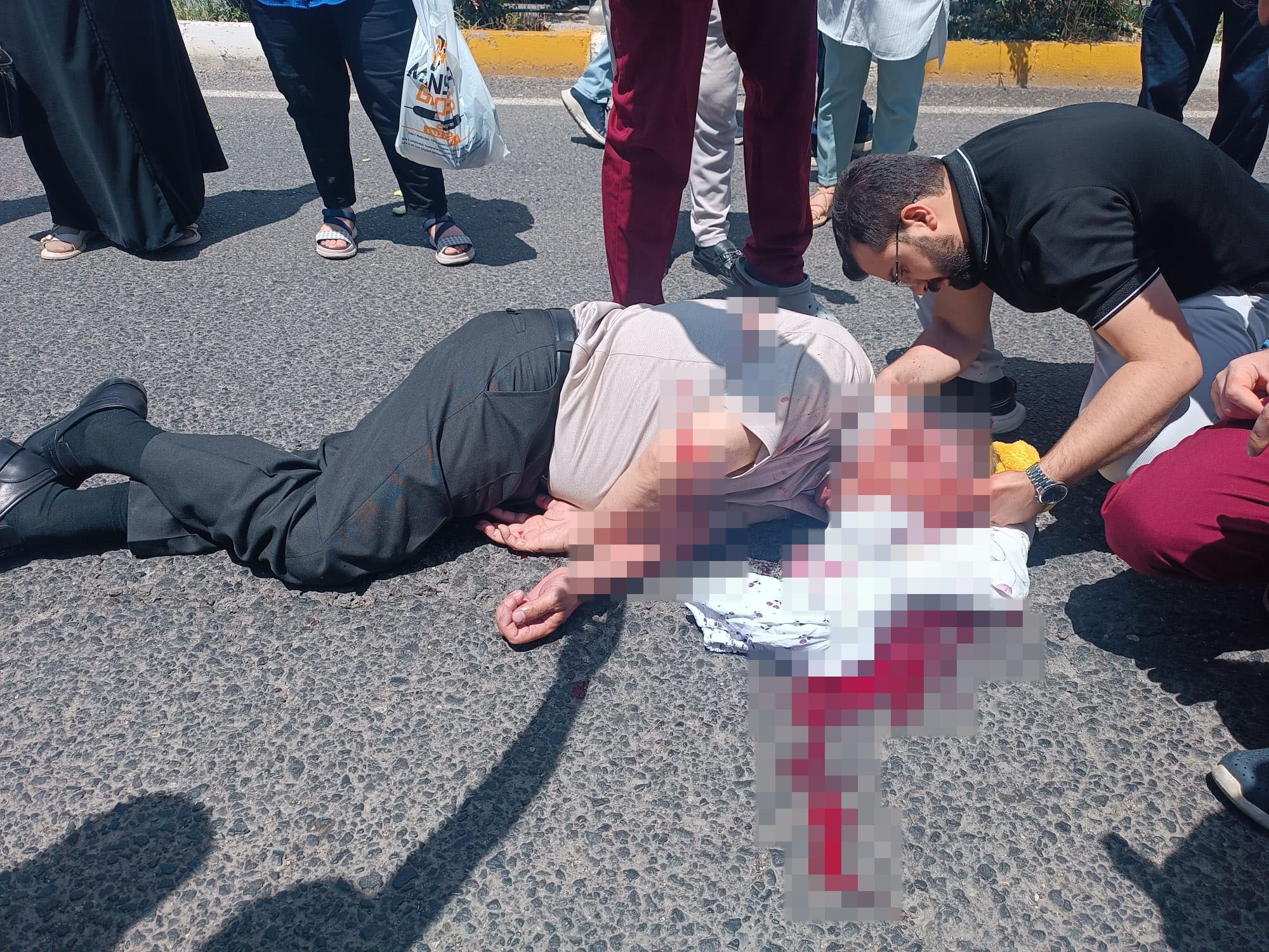 GÜNCELLENDİ: Diyarbakır'da yolun karşısına geçmek isterken aracın çarptığı şahıs hayatını kaybetti