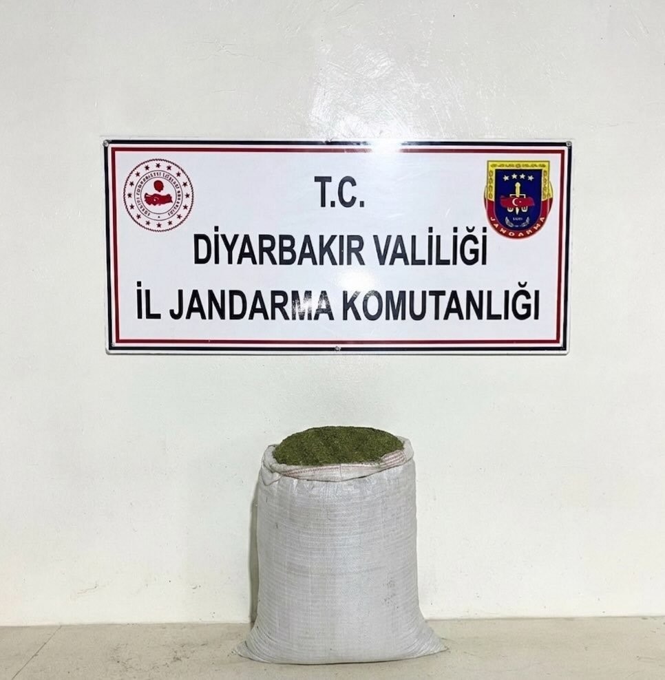 Diyarbakır’da 21 kilo uyuşturucu yakalandı