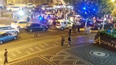 Diyarbakır'da yolun karşı tarafına geçmeye çalışan bir kişi, araç çarpması