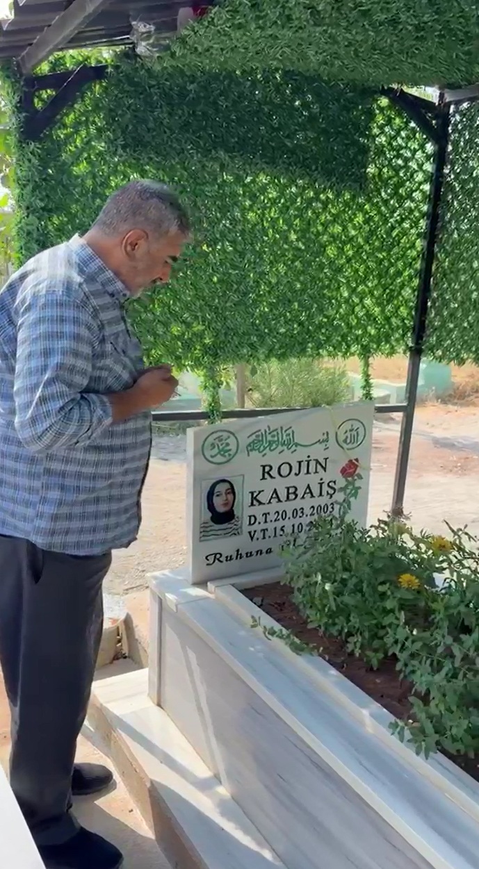 Rojin Kabaiş'in babası Nizamettin Kabaiş: En ağır cezayı çeksinler!