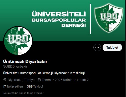 Bursasporlular Derneği Diyarbakır’da temsilcilik açtığını duyurdu