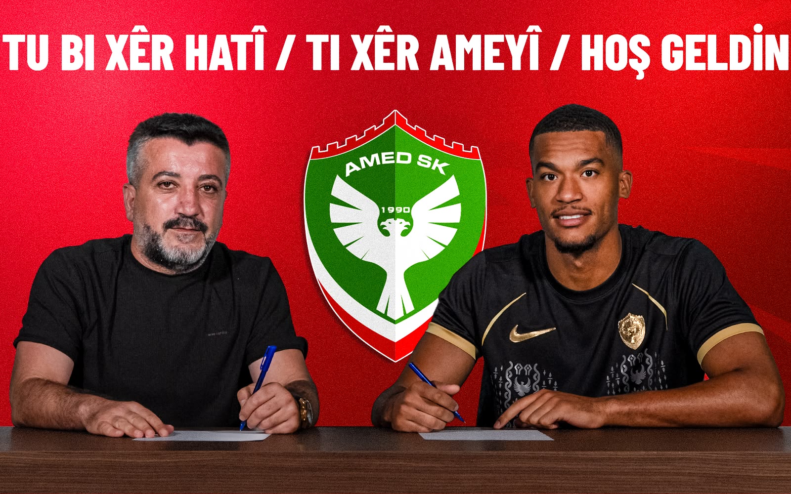 Yeni sezonda Trendyol Süper Ligde mücadele edecek olan Amedspor, kaleci