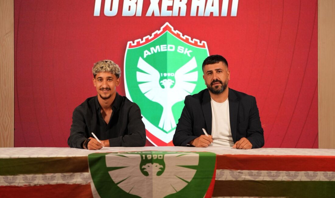 Amedspor, kanat oyuncusu Berk Kızıldemir ile sözleşme imzaladığını duyurdu.