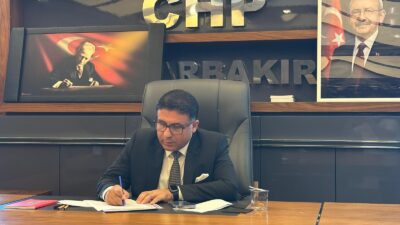Cumhuriyet Halk Partisi (CHP) Diyarbakır İl Başkanı Av. Sertaç Eke,
