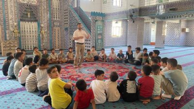 Diyarbakır’ın Çermik ilçesinde, müftülük bünyesinde yaz Kur'an kursları eğitimleri başladı.

