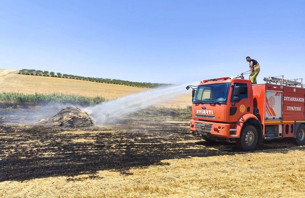 Diyarbakır Büyükşehir Belediyesi İtfaiye ekipleri, 1 Mayıs-12 Temmuz tarihleri arasında