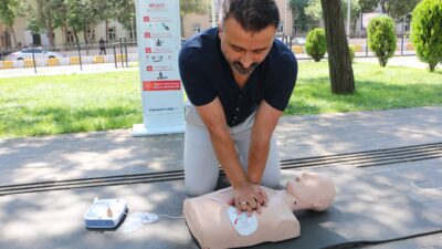 Diyarbakır İl Sağlık Müdürlüğü, hastane dışında meydana gelebilecek ani kalp
