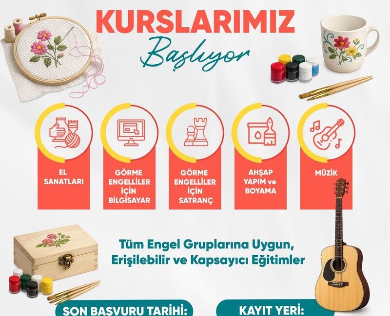 Diyarbakır Büyükşehir Belediyesi, engellilerin kişisel, sanatsal ve sosyal gelişimlerini desteklemek