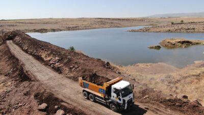 Diyarbakır Büyükşehir Belediyesi, 2026 yatırım programı kapsamında kırsal göletlerde başlattığı