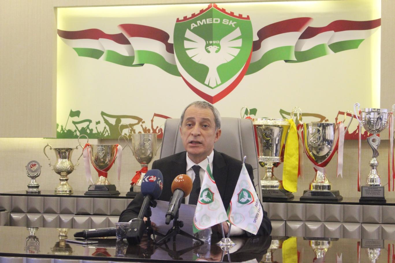Amedspor camiasının uzun yıllardır içinde yer alan avukat Metin Kılavuz,