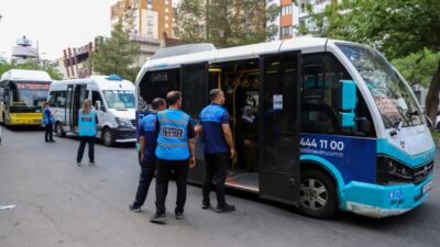 Diyarbakır Büyükşehir Belediyesi, yaz sıcaklarının etkisini artırmasıyla birlikte toplu taşıma