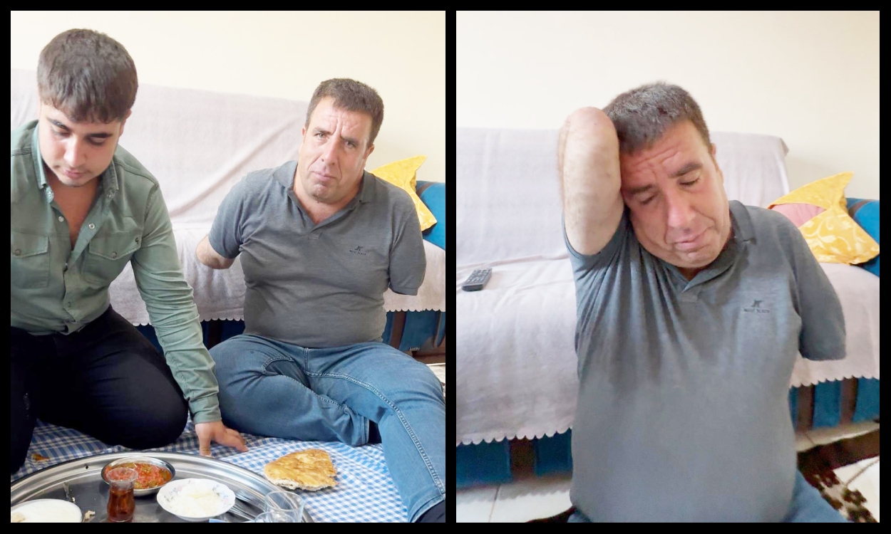 Diyarbakır'ın Dicle ilçesinde yaşayan 42 yaşındaki Abdullah İzgi, 2014 yılında