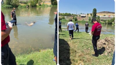 Diyarbakır'ın merkez Sur ilçesinde Dicle Nehri'nde bir kişinin cansız bedeni