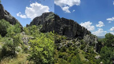 Birkleyn mağaraları birinci derece arkeolojik sit alanı olmasına rağmen geçen