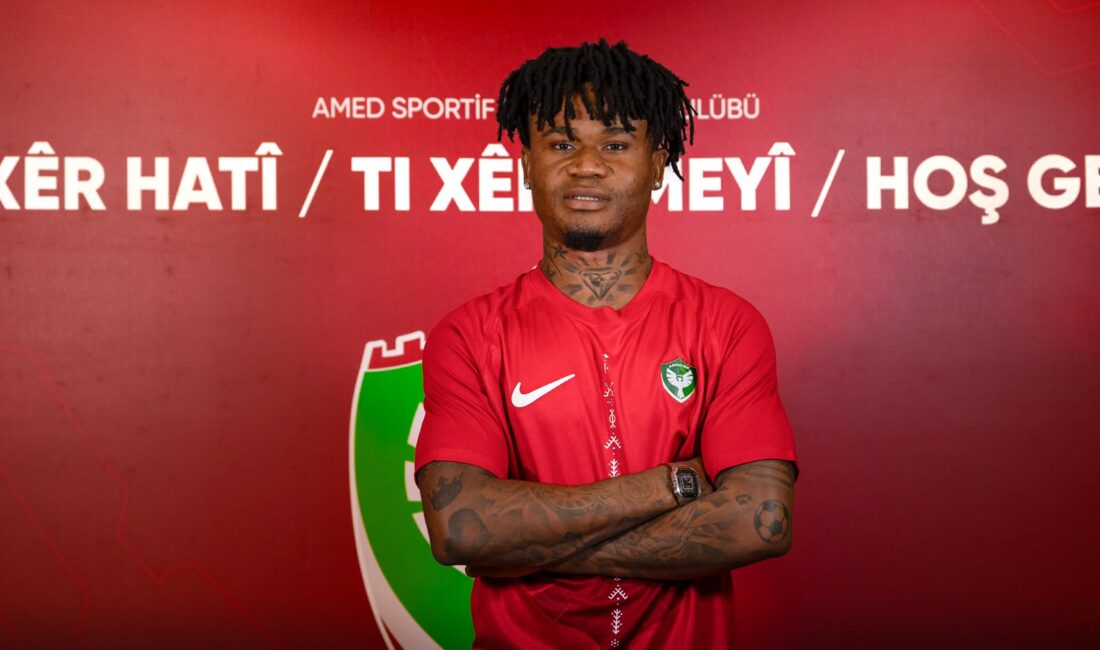 Amedspor, yeni sezon kadro yapılanması kapsamında Nijeryalı santrfor Gift Orban’ı