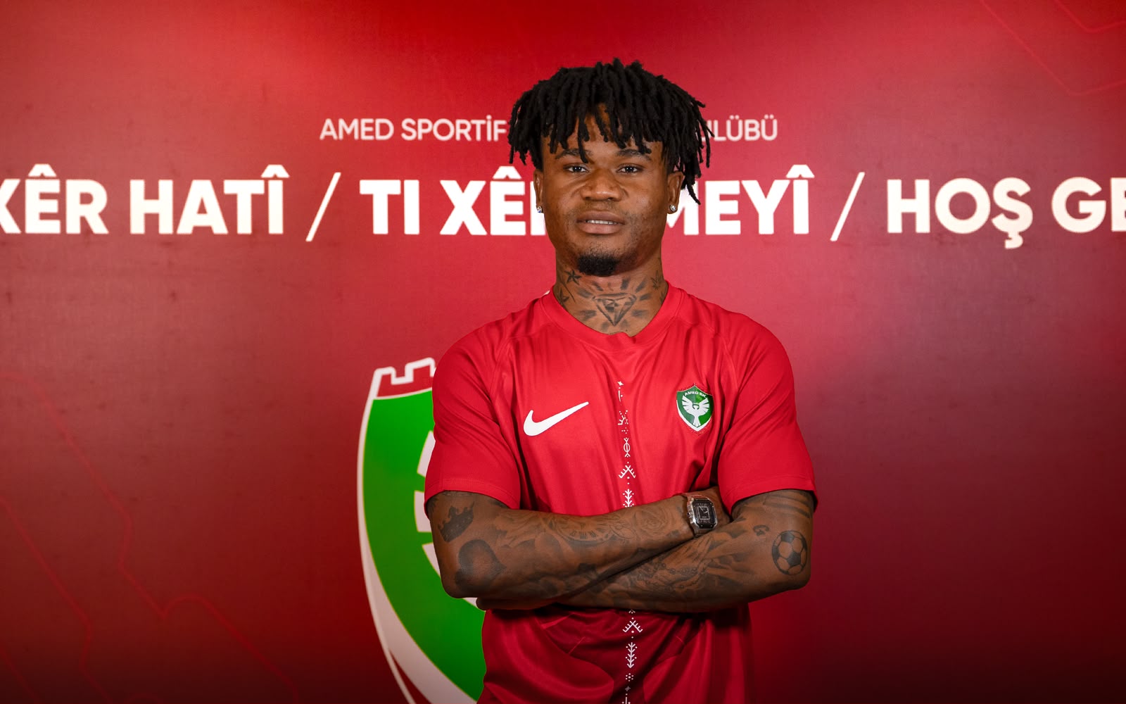 Amedspor, yeni sezon kadro yapılanması kapsamında Nijeryalı santrfor Gift Orban’ı