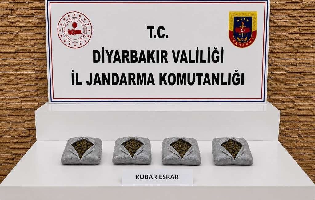 Diyarbakır'da düzenlenen operasyonlarda bin 91 adet sentetik ecza hap ve