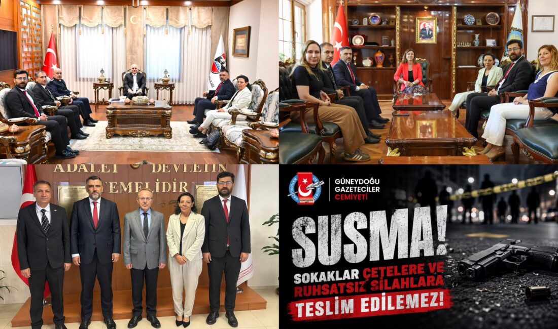 Güneydoğu Gazeteciler Cemiyeti (GGC) Yönetim Kurulu, gazeteci Mürsel Acay’ın silahlı