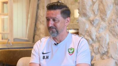 Amedspor Teknik Direktörü Besnik Hasi, Burdur kampında yaptığı açıklamalarda hem