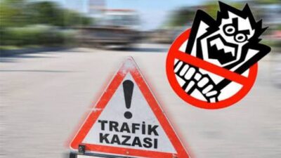 Diyarbakır'da öndeki aracın ani freni nedeni ile arkadan gelen üç