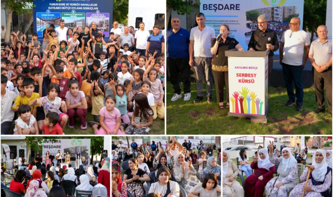 Diyarbakır Bağlar Belediyesi ile Yeniköy ve Yunus Emre mahallelerinde halkın