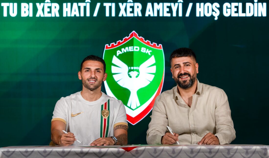 Amedspor, 2026-2027 sezonu kadro planlaması kapsamında son olarak Eyüpspor'da forma