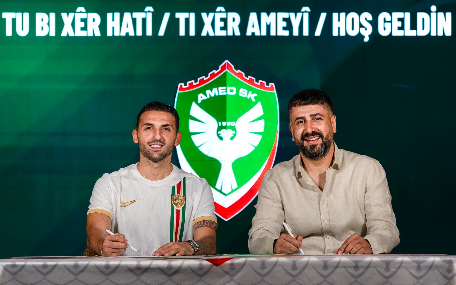 Amedspor, 2026-2027 sezonu kadro planlaması kapsamında son olarak Eyüpspor'da forma