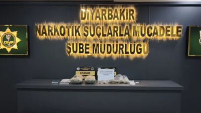 Diyarbakır’da narkotik ekiplerinin uyuşturucu madde ticareti ve kullanımının önlenmesine yönelik