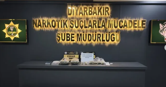 Diyarbakır’da narkotik ekiplerinin uyuşturucu madde ticareti ve kullanımının önlenmesine yönelik