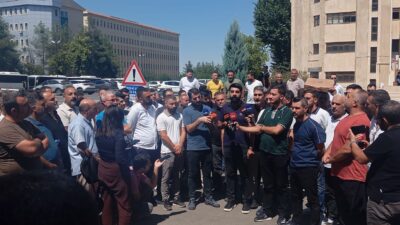Diyarbakır Servisçiler Odası yönetimi ve üyeleri, Diyarbakır Büyükşehir Belediyesi tarafından