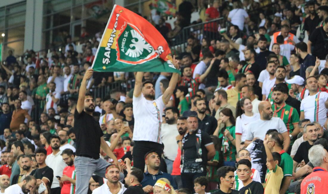 Trendyol Süper Lig’in 3. haftasında Amedspor ile Trabzonspor arasındaki mücadele