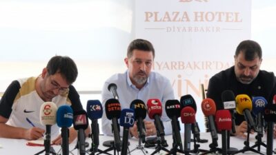 Basın toplantısında konuşan Amedspor Teknik Direktörü Besnik Hasi, "Bizim yıldız