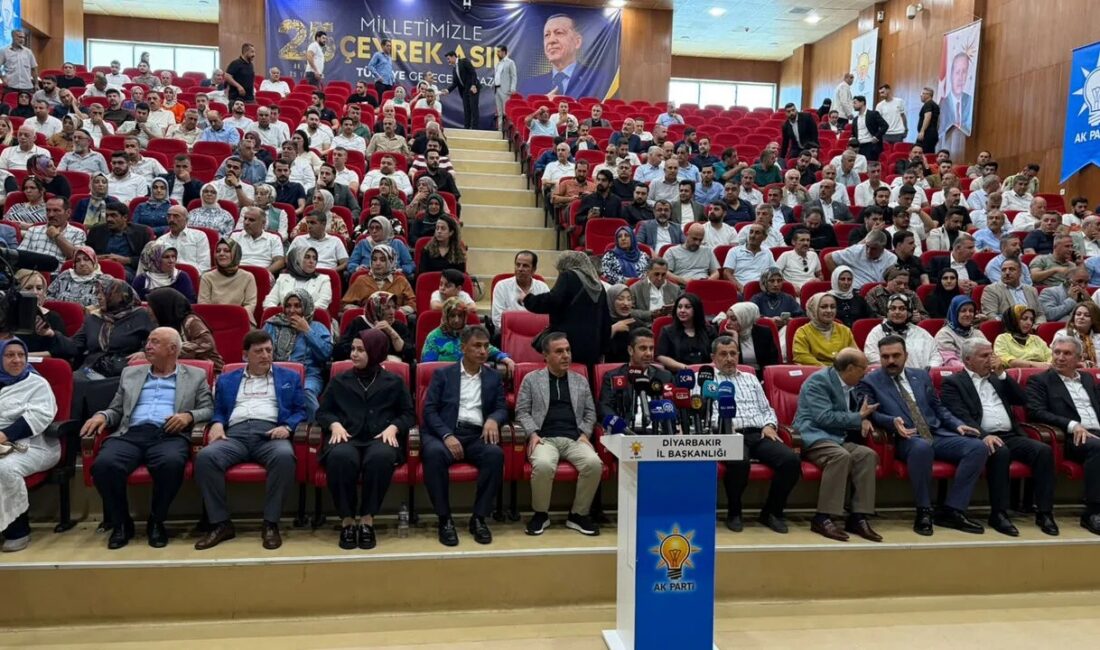 ‎AK Parti’nin kuruluşunun 25’inci yıl dönümü dolayısıyla Diyarbakır’da basın toplantısı