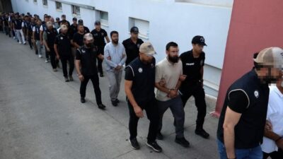 Adana'da Alparslan Kuytul Suç Örgütü'ne yönelik düzenlenen operasyonda tutuklama talebiyle