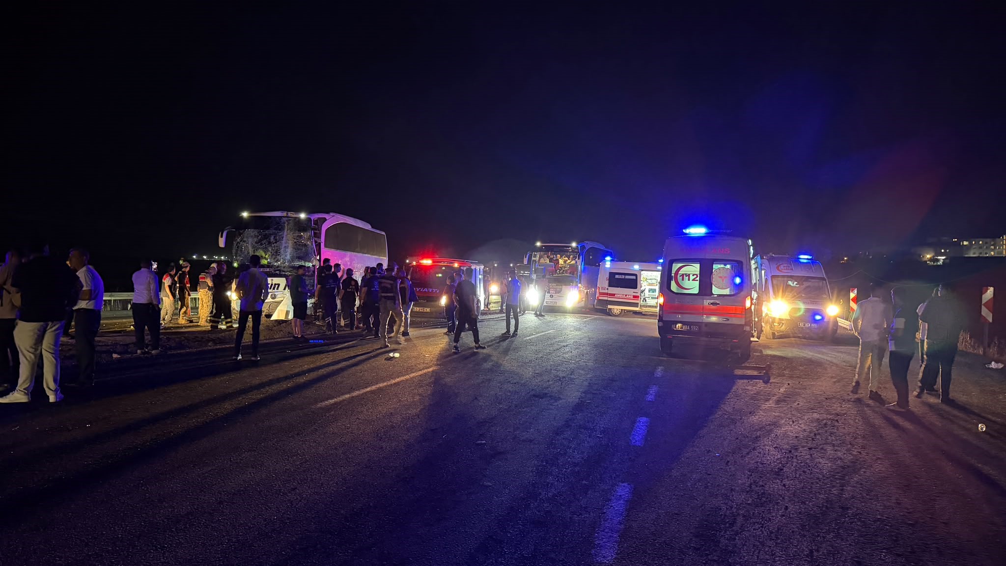 Son Dakika: Şanlıurfa’da yolcu otobüsleri çarpıştı: 13 yaralı