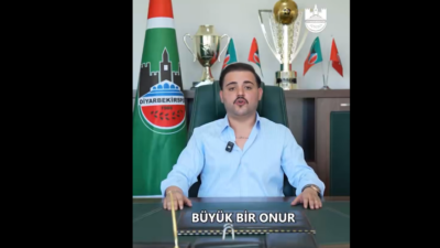 Diyarbekirspor Kulüp Başkanı Berat Güneş, “Büyük hedefimiz; efsane Diyarbakırspor'un yeniden