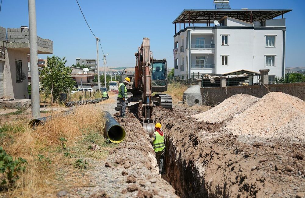 Diyarbakır Büyükşehir Belediyesi DİSKİ Genel Müdürlüğü, Bismil ilçesi Kooperatif Mahallesi’nde