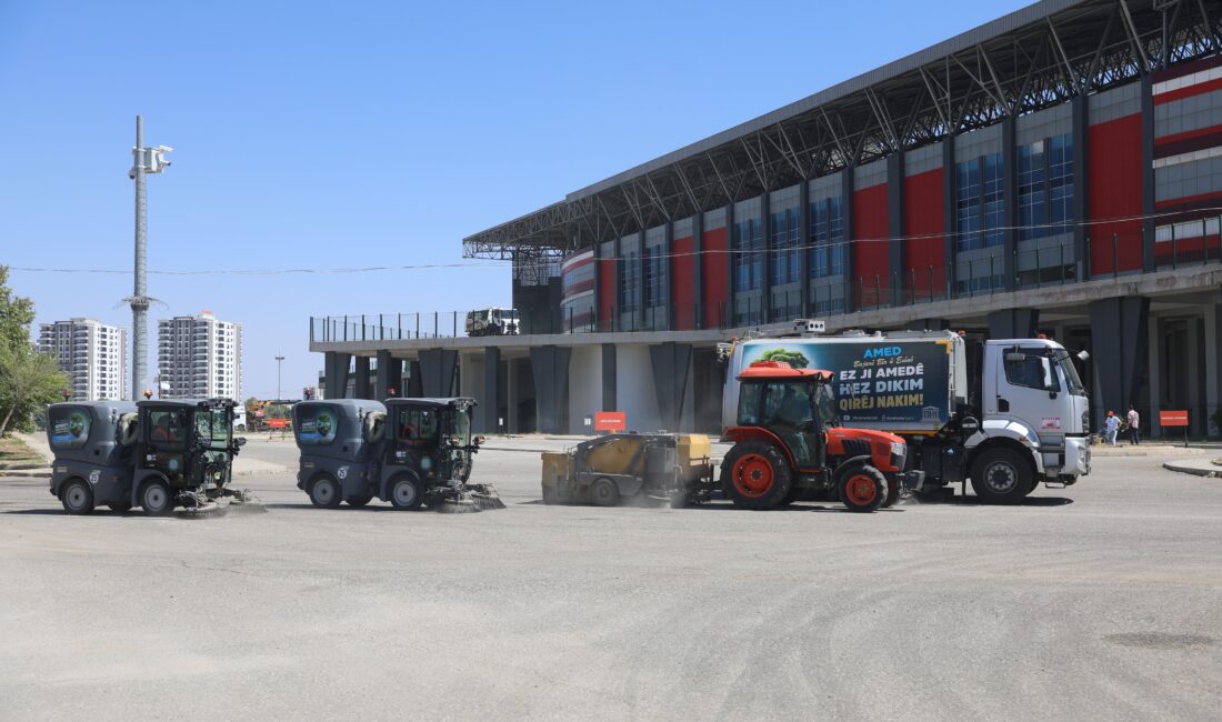 Diyarbakır Büyükşehir Belediyesi, Amedspor’un pazar günü Diyarbakır Stadyumu’nda Erzurumspor ile