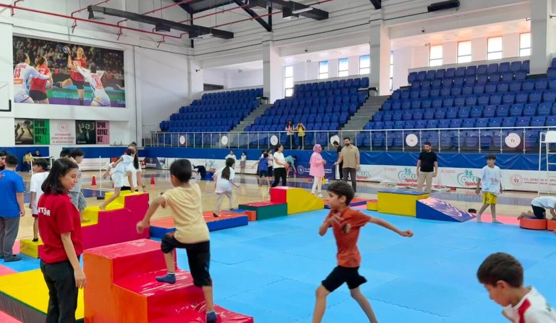 Diyarbakır'da Gençlik ve Spor Bakanlığı tarafından özel gereksinimli bireylerin sportif