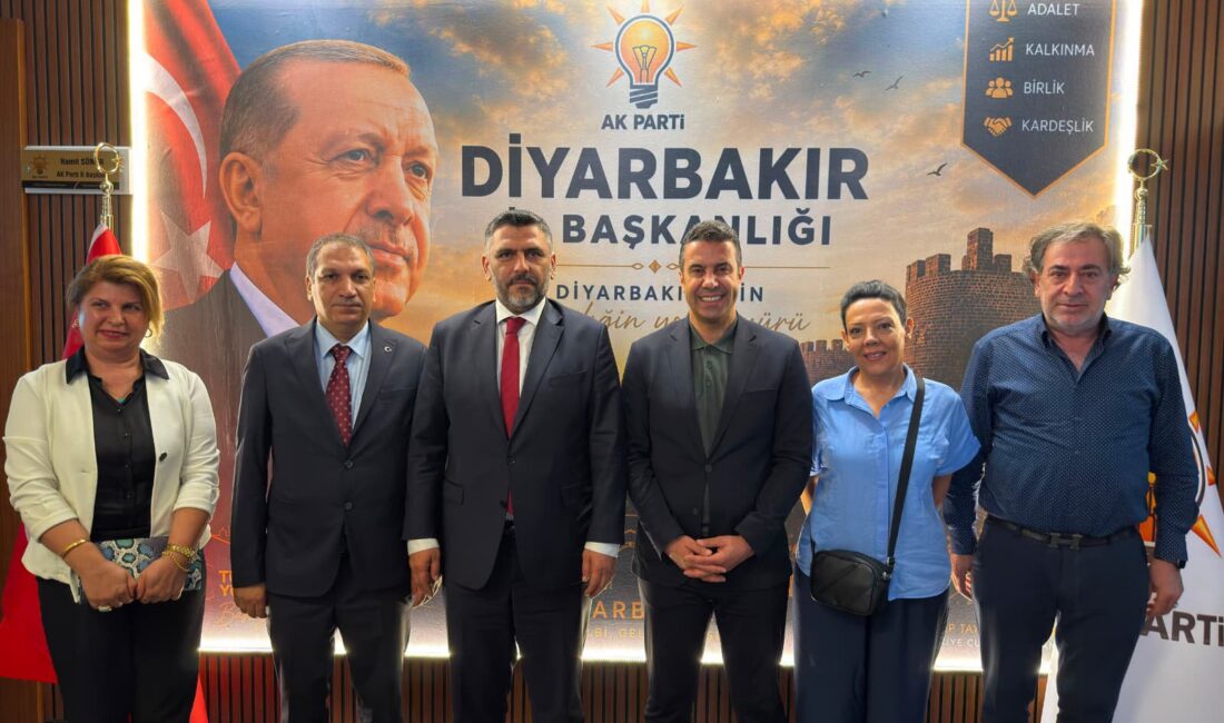 Güneydoğu Gazeteciler Cemiyeti (GGC) Yönetim Kurulu, AK Parti Diyarbakır İl