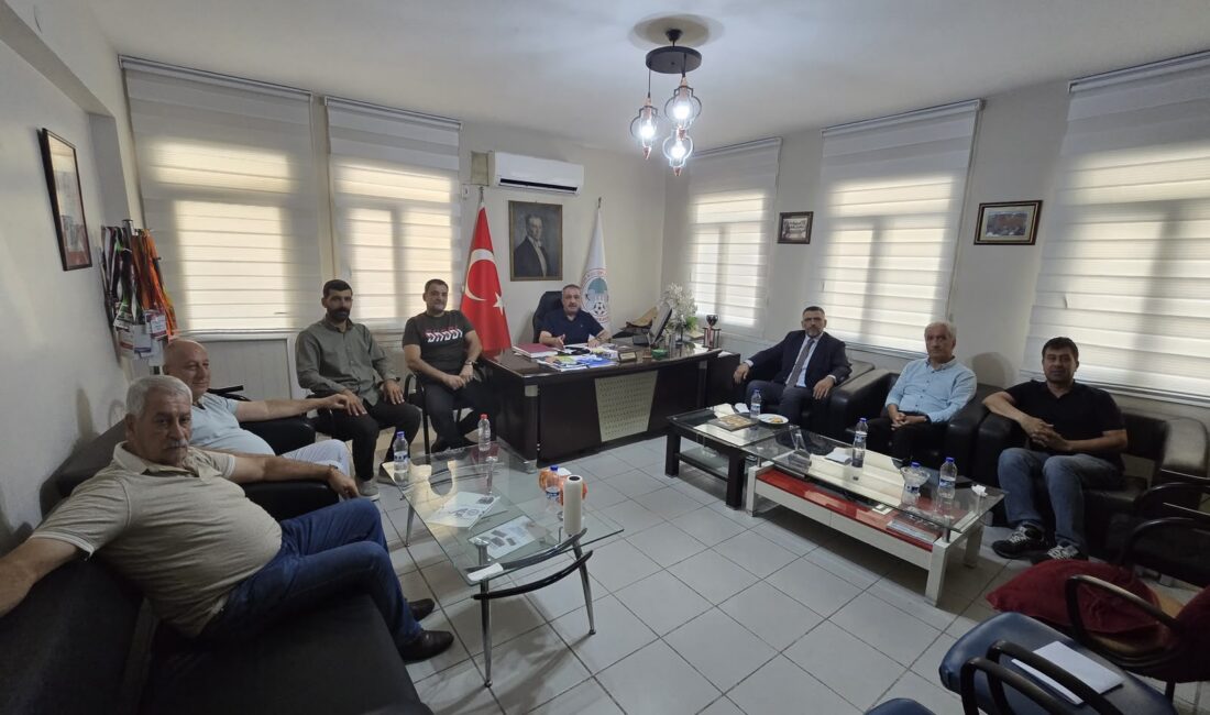 Güneydoğu Gazeteciler Cemiyeti (GGC) yönetimi, Diyarbakır Amatör Spor Kulüpleri Federasyonu’na