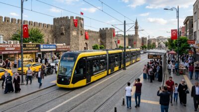 Diyarbakır’da her geçen gün büyüyen ulaşım sorunu, kentte raylı sistem