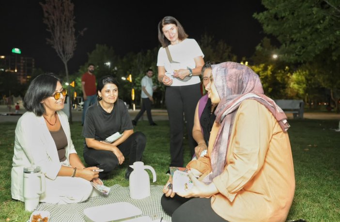 Kayapınar Belediyesi Kadın Politikaları Müdürlüğü kadına yönelik şiddete karşı dayanışmayı