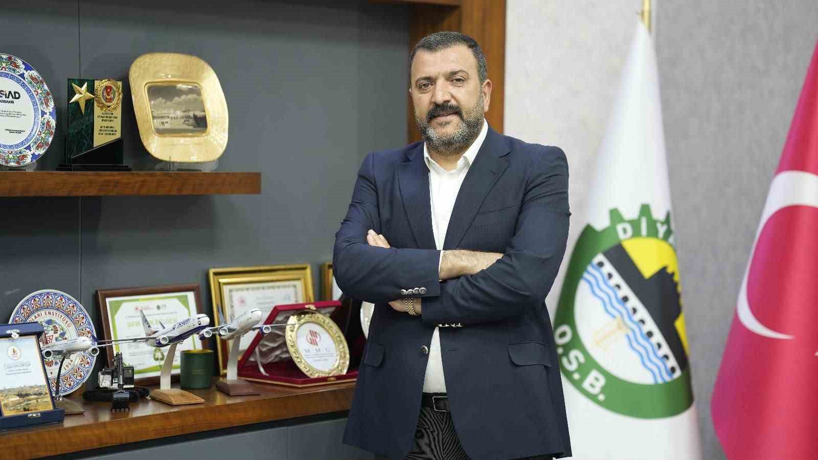 Diyarbakır Organize Sanayi Bölgesi Yönetim Kurulu Başkanı Mustafa Fidan, sanayiciler