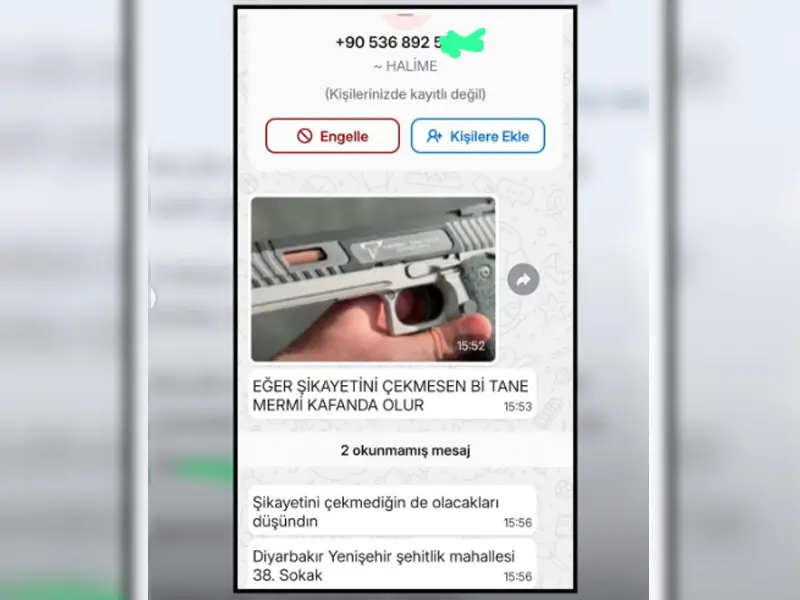Rojin Kabaiş’in babasına ölüm tehditleri!
