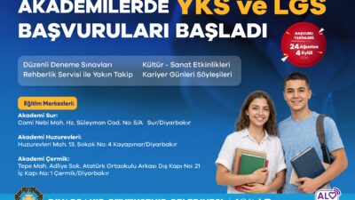 Diyarbakır Büyükşehir Belediyesi, öğrencilerin sınavlara hazırlık süreçlerini desteklemek amacıyla Akademi