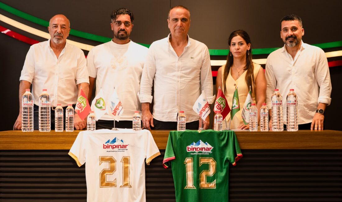 Amedspor, son üç sezondur sürdürdüğü Binpınar Su iş birliğini 2026-2027